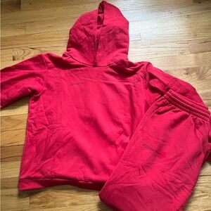 Red Kids Pangaia Set.